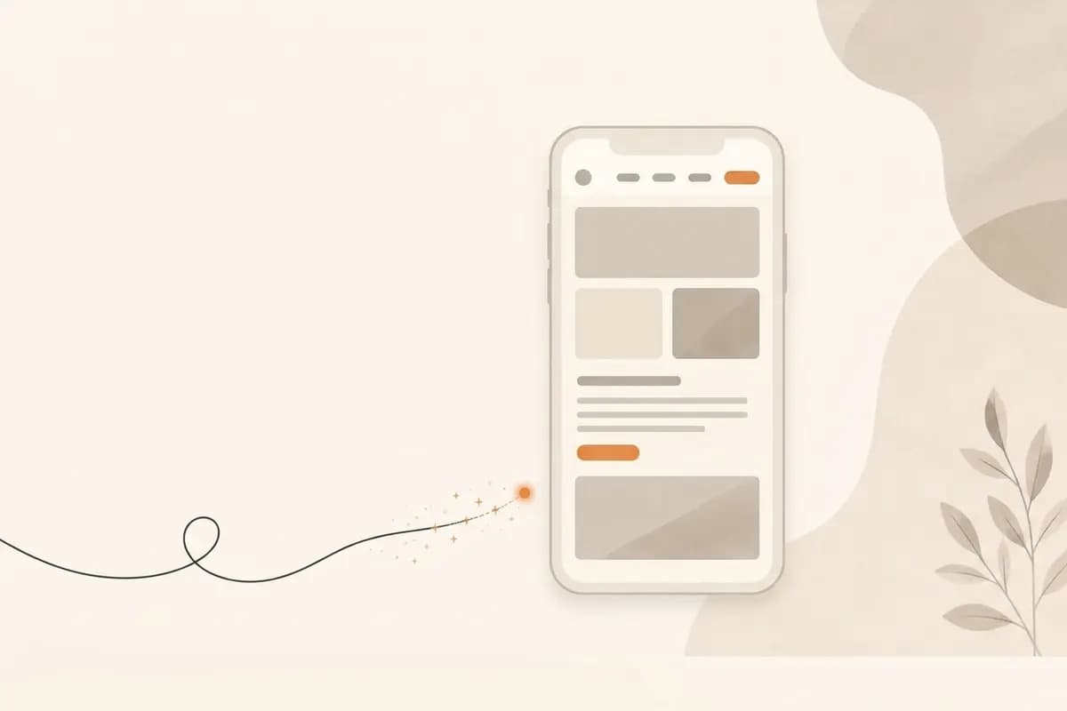 Cara bikin website cuma pakai HP: dari satu kalimat prompt, website bisnis lengkap tersusun langsung di layar smartphone