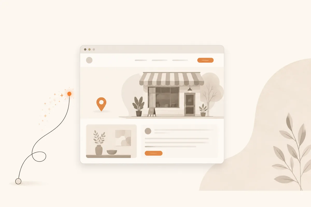 Bikin website gratis untuk bisnis kecil: dari satu prompt lahir website usaha lengkap dengan penanda lokasi dan tombol kontak