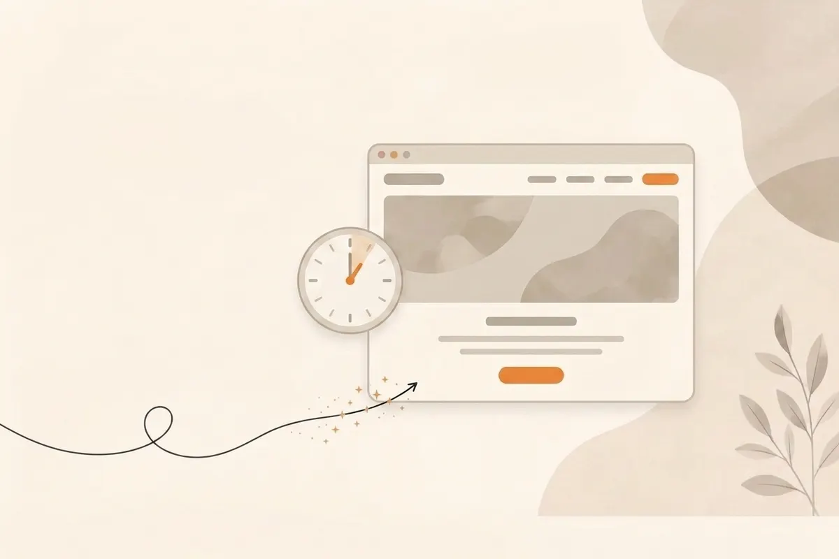 Bikin website sendiri dalam hitungan menit: dari satu kalimat prompt, website bisnis lengkap tampil di browser dengan jam yang baru berjalan beberapa menit